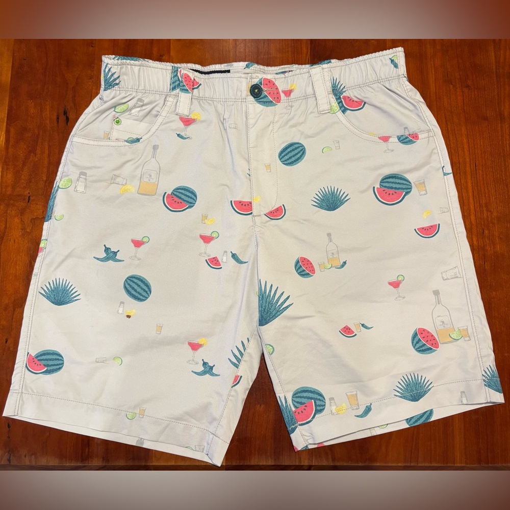 William Murray Performance Golf Shorts Colorful Watermelon Tequila Men’s 32